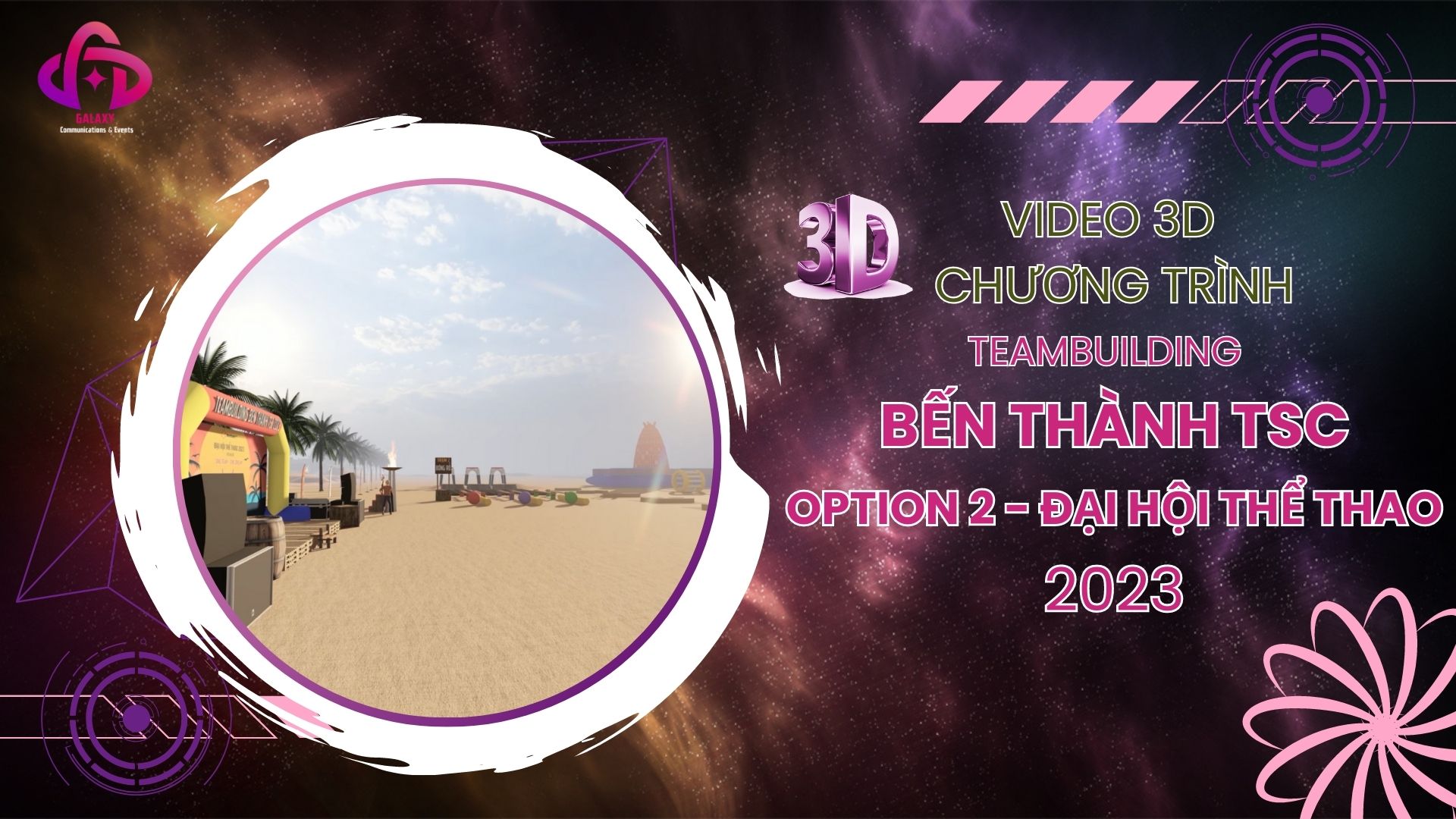 [Official Video 3D] Teambuilding Bến Thành TSC 2023 - Idea Option 2 - Đại Hội Thể Thao